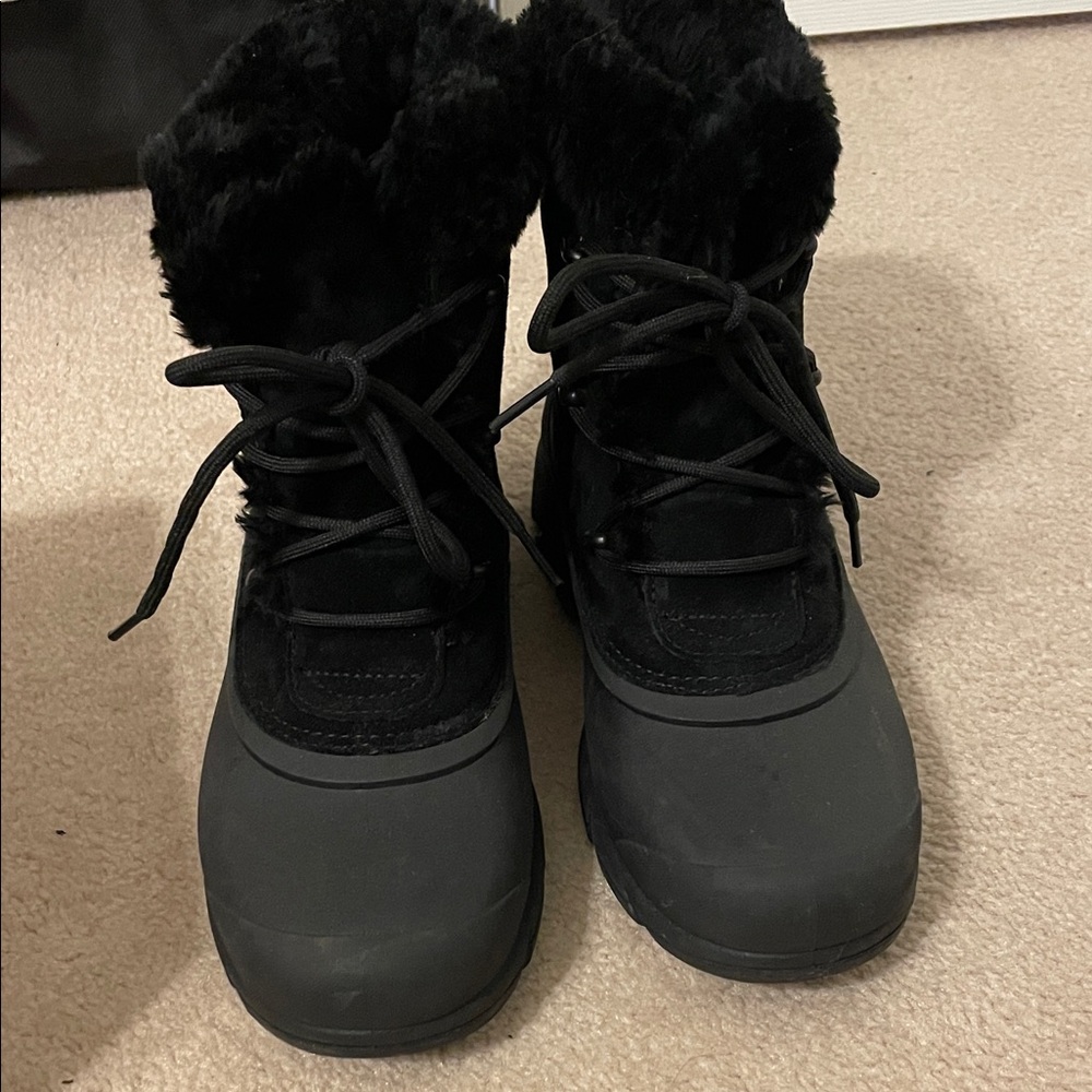 Sorel Snow Angel Black Winter Boots for Women